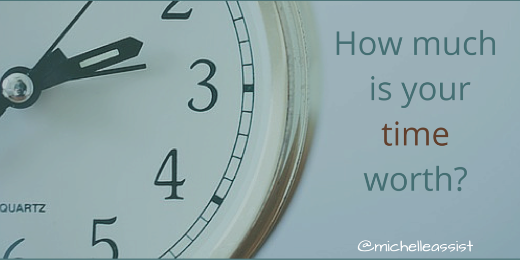 How much is your time worth?