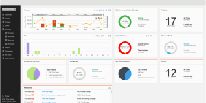 Paymo dashboard